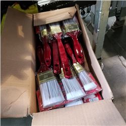 BOX OF NEW PAINT BRUSHES