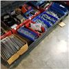 Image 1 : PARTS BINS AND BOX OF NEW HARDWARE