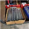 Image 2 : PARTS BINS AND BOX OF NEW HARDWARE