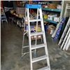 Image 2 : 6FT ALUMINUM A-FRAME LADDER