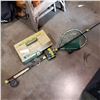Image 1 : FLY ROD AND REEL W/ SMALL NET AND PLANO TACKLE BOX W/ CONTENTS
