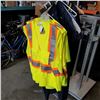 Image 1 : 4 HI VIS SAFETY VESTS AND 6 WORK PANTS