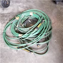 COILS OF GAS LINE