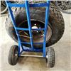Image 3 : BLUE DOLLY AND BRIDGESTONE P 215/75 R15 TIRE ON RIM
