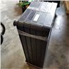 Image 2 : BLACK 5 SHELF PLASTIC SHELF
