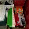 Image 2 : LOT OF 2 BOXES OF HOUSEWARES, APPLIANCES, DRONE ETC