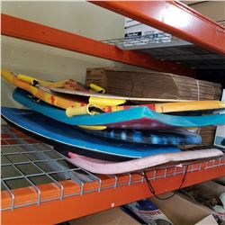 LOT OF BODY BOARDS