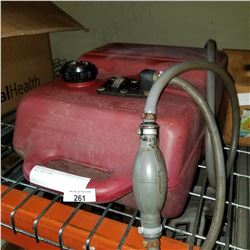 BOAT GAS TANK