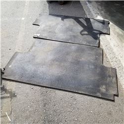 2-PIECE TRUCK RUBBER CARGO MAT