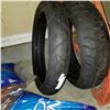 Image 1 : MOTORCYCLE FRONT AND BACK TIRE