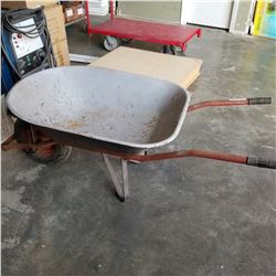 BLACK METAL WHEEL BARROW