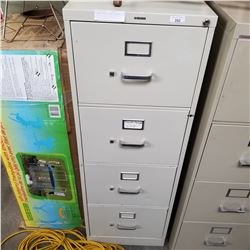 4 DRAWER METAL FILING CABINET