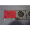 Image 3 : 3 CANADIAN SILVER 50c COINS 1951 1952 1953 .800 SILVER