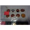 Image 3 : SET OF 8 COCA COLA POGS AND COCA COLA COIN SET FOR SALT LAKE WINTER OLYMPICS 2002