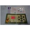 Image 1 : ROYAL CANADIAN MINT SPECIAL COIN SETS 2005 CHRISTMAS 2006 WEDDING GIFT SET