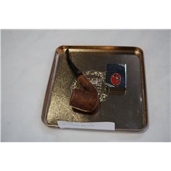 ZIPPO LIGHTER AND PIPE