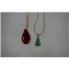 Image 3 : TRAY OF JADE JEWELLERY