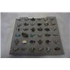 Image 1 : TRAY OF 36 SILVER RINGS - ALL STAMPED 925 SILVER