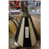 Image 2 : 2 VINTAGE LEADED LAMP SHADES