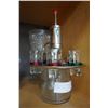 Image 2 : SHOT GLASS DRINK DISPENSER AND CRYSTAL VASE