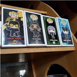4 NEW FUNKO POP FIGURES