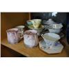 Image 2 : SHELF LOT OF CHINA CUPS AND SAUCERS