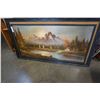 Image 1 : LARGE FRAMED OIL PAINTING