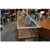 Image 3 : ANTIQUE WOOD AND GLASS DISPLAY COUNTER MADE BY IDEAL SHOW CASE AND FIXTURE CO VANCOUVER