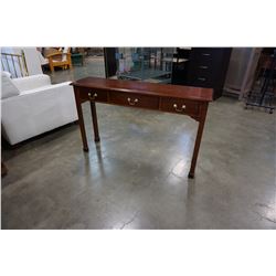 3 DRAWER SOFA/HALL TABLE