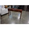 Image 1 : 3 DRAWER SOFA/HALL TABLE