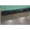 Image 2 : PAINTED GREEN WOODEN BENCH