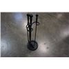 Image 2 : CAST IRON FIRE TOOL SET