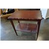 Image 1 : VINTAGE MAHOGANY 2 TIER END TABLE