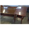 Image 2 : ANTIQUE 3 PIECE GLASS TOP COFFEE TABLE SET