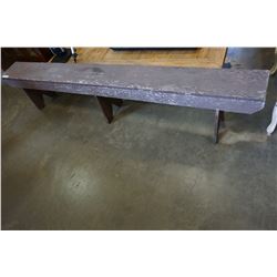 LONG WOOD BENCH