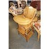 Image 1 : ANTIQUE WOODEN HIGH CHAIR