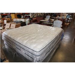 KING SIZE BEAUTY REST IMPERIAL WHITE LABEL NIRVANNA MATTRESS