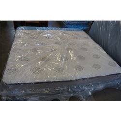 KINGSIZE SIMMONS BEAUTY SLEEP WESTMINSTER ABBEY TIGHT TOP MATTRESS, 90 DAY RETURN, VISIBLE STAINS