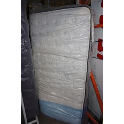 SINGLE SEALY OPTIMUM TIGHT TOP MATTRESS, FACTORY DEFECT