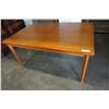Image 1 : TEAK DRAWLEAF DINING TABLE