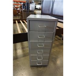 METAL 6 DRAWER ORGANIZER