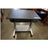 Image 1 : ROLLING BLACK METAL DESK