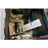 Image 3 : LOT OF MICROPHONES, HARMONICA, BAGPIPE VALVES, AND COLLECTIBLES