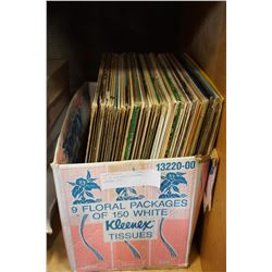 BOX OF RECORDS - GOTHAM, FLASHER, ETC