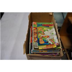 BOX OF COMICS