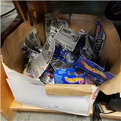 BOX OF HOT WHEEL CARS