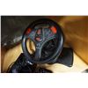 Image 2 : PLAYSTATION 2 W/ 2 CONTROLLERS AND STEERING WHEEL - WORKING