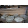 Image 1 : SET OF VINTAGE AUSTRIAN CHINA - 10 DINNER PLATES, AND 10 SALAD PLATES, AND 3 SERVING DISHES