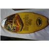 Image 2 : BOX OF PEARL VASE AND LINCOLN CITY MINI SURFBOARD