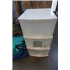 Image 1 : WHITE 3 DRAWER GRACIOUS LIVING STORAGE SYSTEM WITH WHEELS